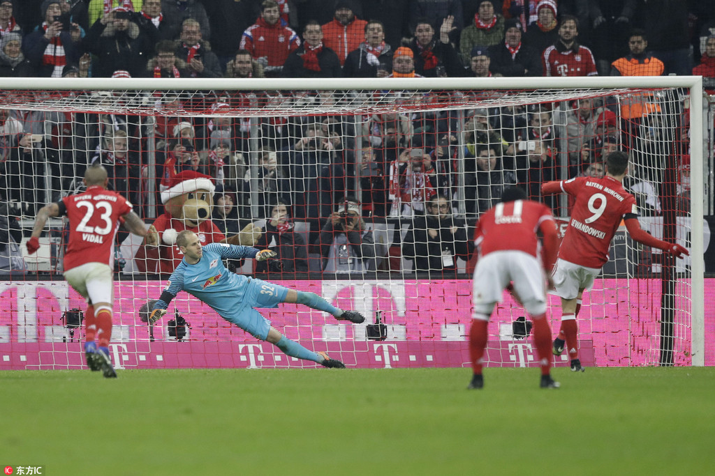  莱比锡红牛主场大胜柏林联合稳居前三甲  